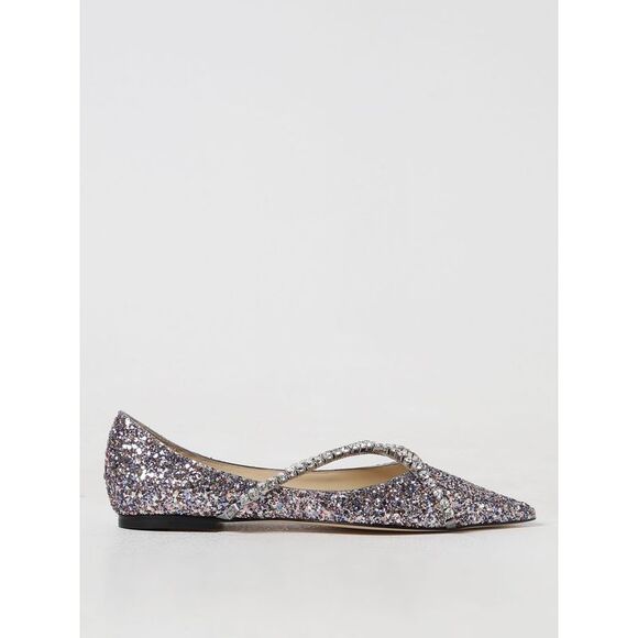 Jimmy Choo | Shoes | Jimmy Choo Ballet Flats Woman Silver | Poshmark
